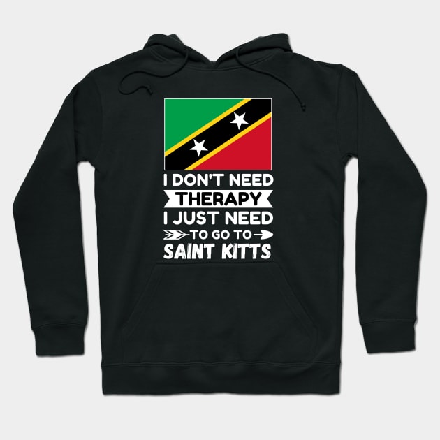 Saint Kitts Hoodie by footballomatic